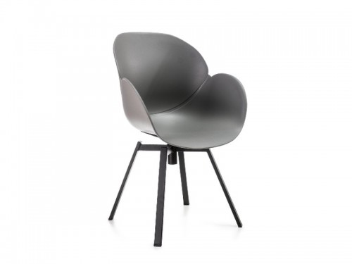 Стул CARSOLI Signal чорний глянцевий